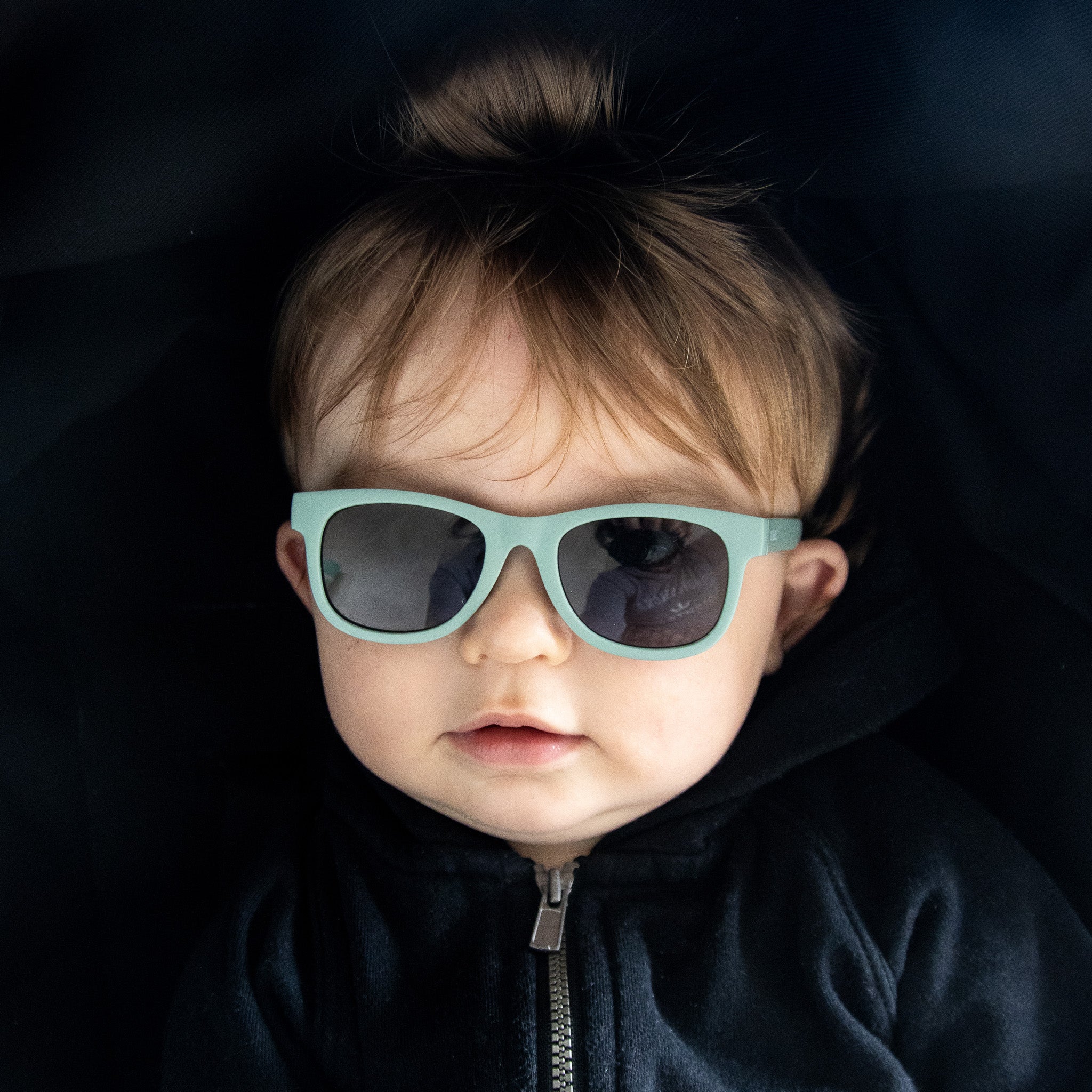 baby sunglasses teal